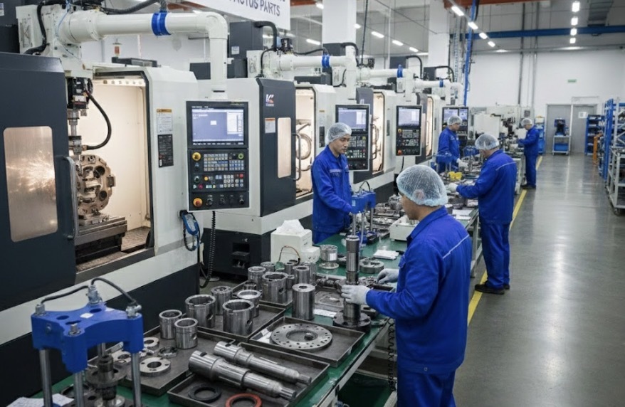 Blog perusahaan terbaru tentang Memaksimalkan waktu operasi pembuatan ulang untuk Rusia Judul: Beyond the Seal Kit: The Professional Rebuild Logic for K3SP36 in Russia